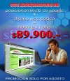posicionamiento en google + sitio + hosting $89.900.-