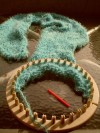 aprende telar donde la crissty, tejidos telar maya tunecino horquilla lana