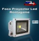 foco proyector led rentagame 50 watts, 220 volt, luz fria. 