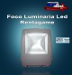 foco luminaria led rentagame / 50 watt/luz fria