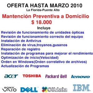 Lacasadelpc.cl oficios y profesiones en La Florida |  Servicio Tecnico Notebook La Florida, Reparacion de Notebook a domicilio La Florida