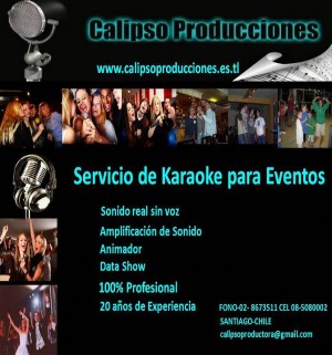  oficios y profesiones en Las Condes |  SERVICIO DE KARAOKE CON PANTALLA GIGANTE , KARAOKE DESDE $ 35.000 POR DOS HORAS 