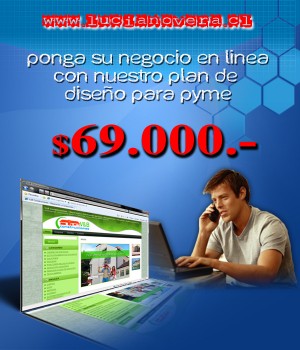 Luciano Vera oficios y profesiones en Santiago |  Dise&ntilde;o WEB Economico $69.000.-, dise&ntilde;o web para Pymes