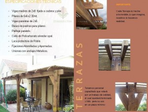 itamar ltda oficios y profesiones en San Miguel |  Construcci&oacute;n de terrazas, construimos Terrazas,quinchos,cobetizos y estacionamientos.
