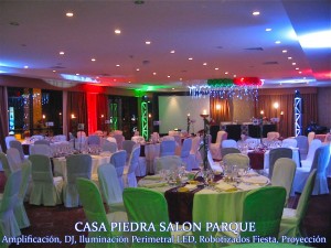 Universa Audiovisual oficios y profesiones en Santiago |  Amplificaci&oacute;n, Iluminaci&oacute;n decorativa perimetral Led, Dj, karaoke., Musica para matrimonio, Produccion de eventos, Luces para fiesta Led