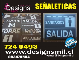 DESIGNSMIL oficios y profesiones en Santiago |  SE&Ntilde;ALETICAS CORPORTIVAS  INSTITUCIONALES, PUBLICIDAD GRAFICA SE&Ntilde;ALETICAS