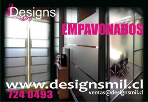 DESIGNSMIL oficios y profesiones en Santiago |  AUTOADHESIVOS EMPAVONADOS VENTANAS, PUBLICIDAD GRAFICA
