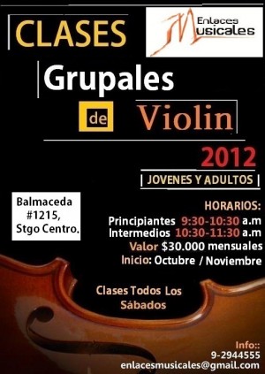 Natalia Contreras oficios y profesiones en Santiago |  Clases de violin intermedio - j&oacute;venes y adultos, &uacute;ltimos cupos!