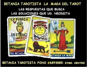 BETANIA oficios y profesiones en Santiago |  Tarot - buscando la verdad con betania tarotista f. 26893885, Lo que necesita saber en una sesi&oacute;n de tarot- respuestas soluciones