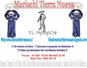 Mariachi Tierra Nueva oficios y profesiones en Santiago |  Serenatas a tu hogar,los mejores mariachis ...red fija :28930610, Mariachis de primera categoria dispuestos a dar lo mejor para tu ser