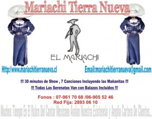 el mariachi oficios y profesiones en Santiago |  Serenatas a tu domicilio en todo santiago 28930610, Mariachi tierra nueva