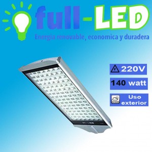 importadora full-led oficios y profesiones en La Cisterna |  Proyector luminaria p&uacute;blica full-led /140 watt /luz fria, Importadora full-led, es lider en iluminacion led y kit solares
