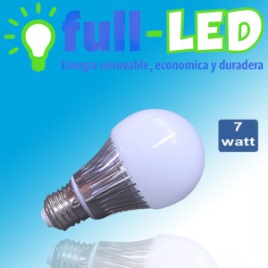 importadora full-led oficios y profesiones en La Cisterna |  Ampolleta full-led /7 watt/ aluminio/marca ulix/envios a todo chile, Importadora full-led, es lider en iluminacion led y kit solares