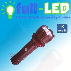importadora full-led oficios y profesiones en La Cisterna |  Linterna led recargable full-led /2 funciones recargable 10 watt, Importadora full-led, es lider en iluminacion led y kit solares