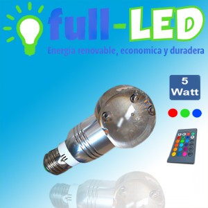 importadora full-led oficios y profesiones en La Cisterna |  Ampolleta burbuja full-led / 5 watt-envios a todo chile, Importadora full-led, es lider en iluminacion led y kit solares