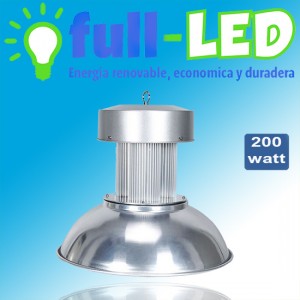 importadora full-led oficios y profesiones en La Cisterna |  Campana industrial full-led /200 watt/luz fria/envios a todo chile, Importadora full-led, es lider en iluminacion led y kit solares