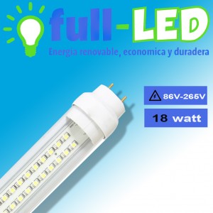 importadora full-led oficios y profesiones en La Cisterna |  Tubo full-led a la vista 18 watt/ 1.20/envios a todo chile, Importadora full-led, es lider en iluminacion led y kit solares